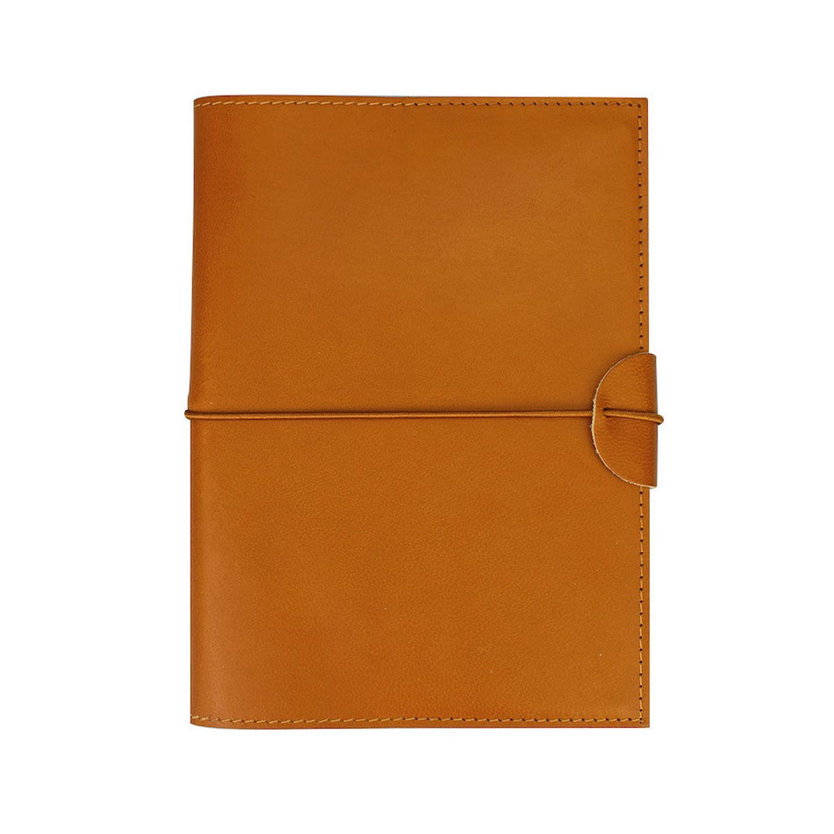 A5 Leather Refillable Cover Tan