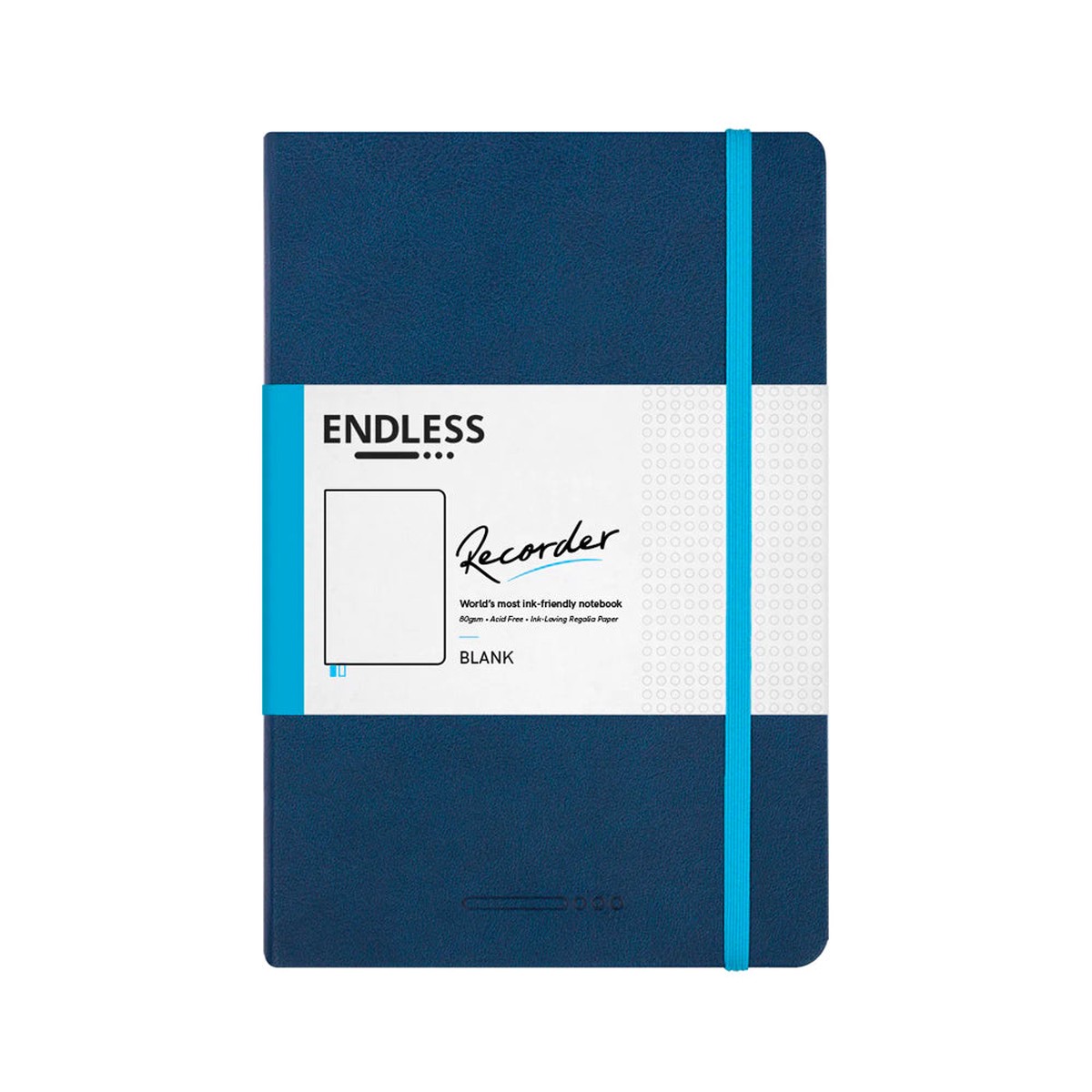 Endless Recorder Notebook A5 Deep Ocean