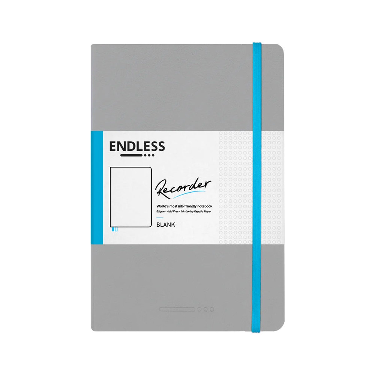 Endless Recorder Notebook A5 Mountain Snow