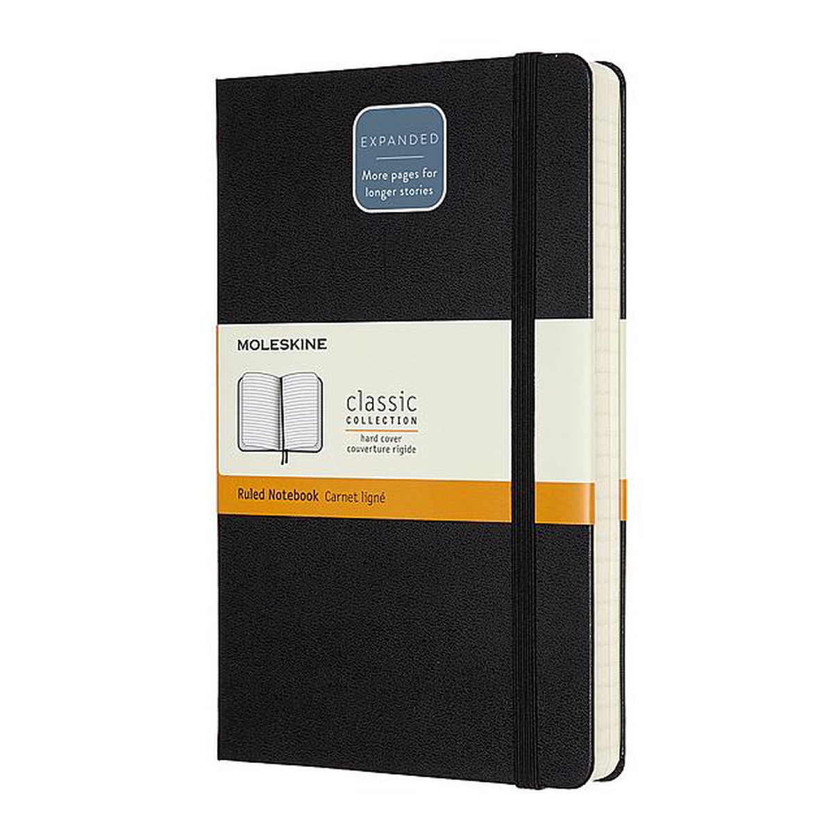 Moleskine Classic Collection Expanded Large Notebook Black