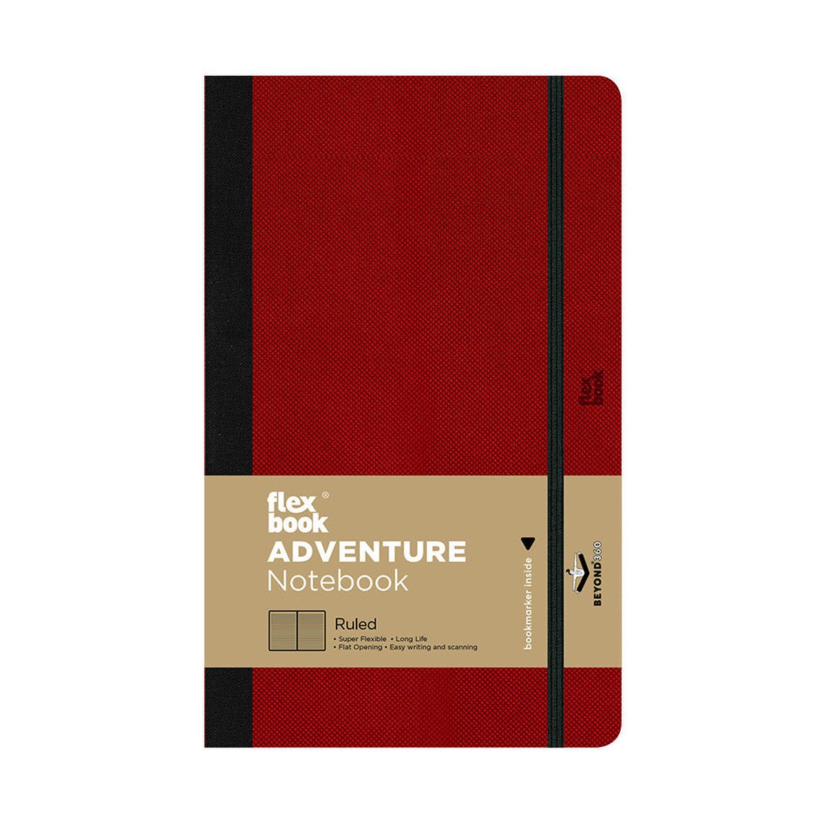 Flexbook Flex Global Adventure Notebook Medium Red