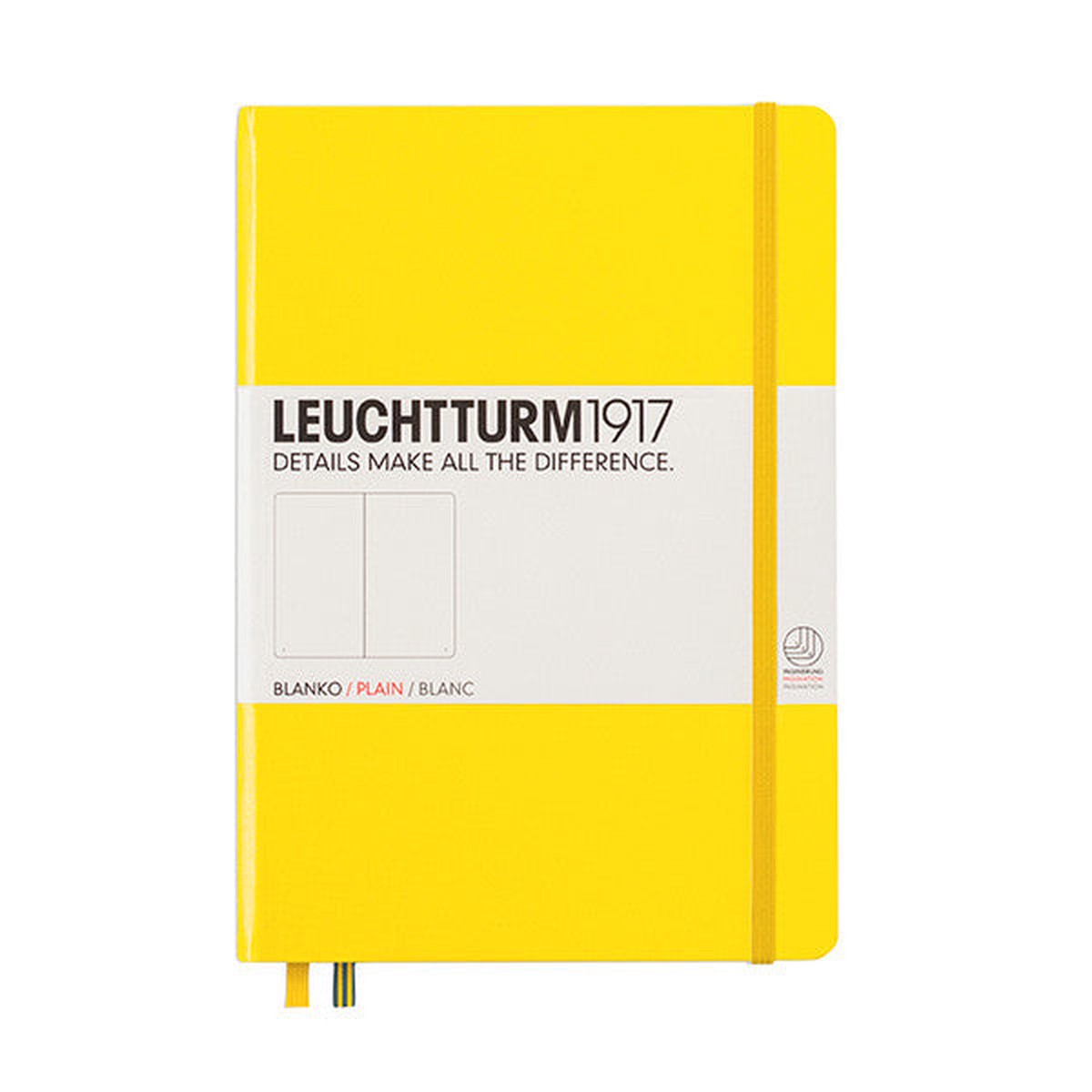 LEUCHTTURM1917 Hardcover Notebook Medium Lemon