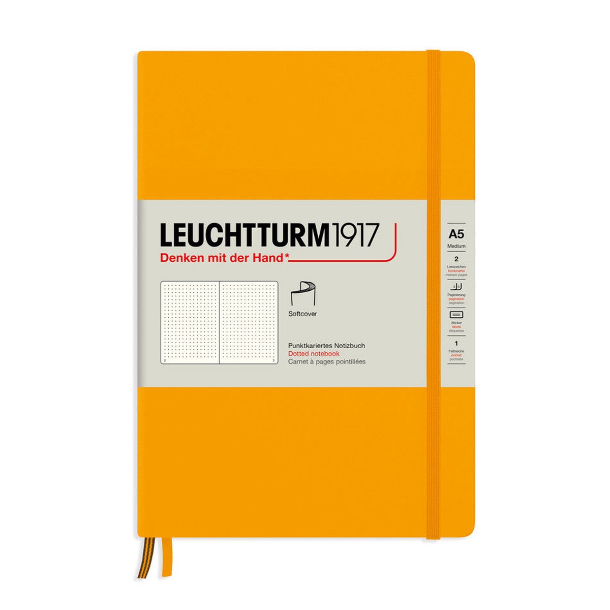 LEUCHTTURM1917 Softcover Medium Notebook Rising Sun