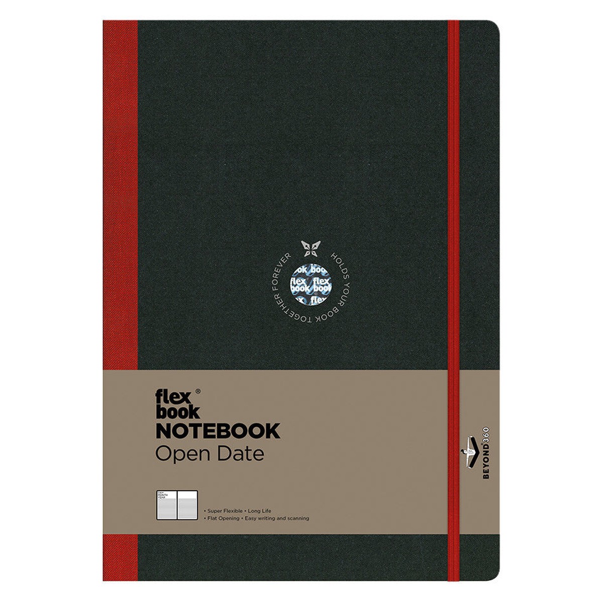 Flexbook Flex Global Notebook and Diary Large Red