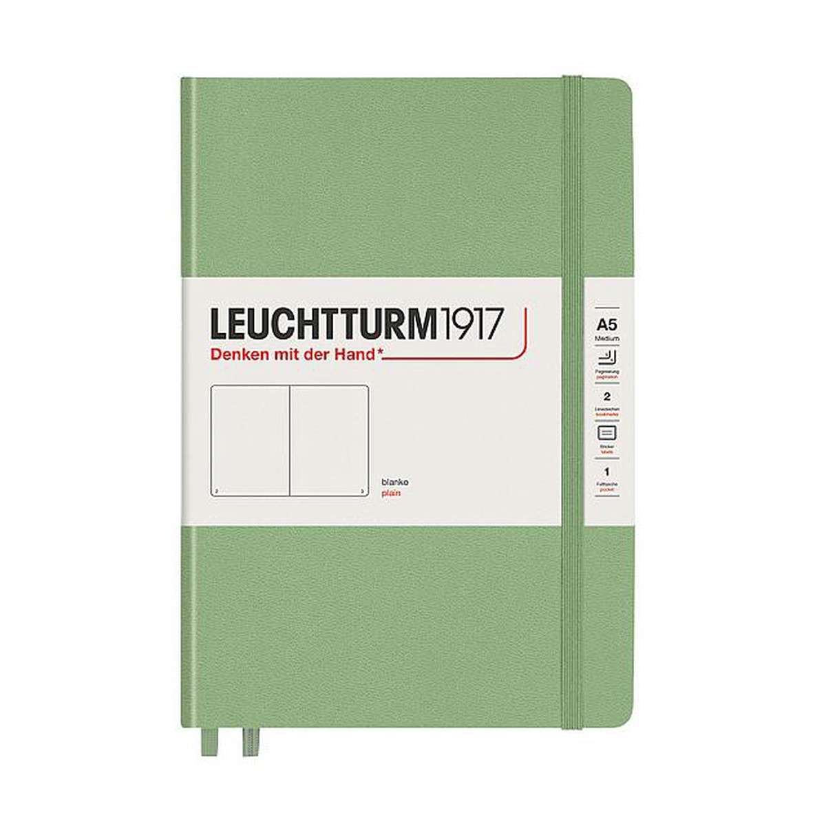 LEUCHTTURM1917 Hardcover Notebook Medium Sage
