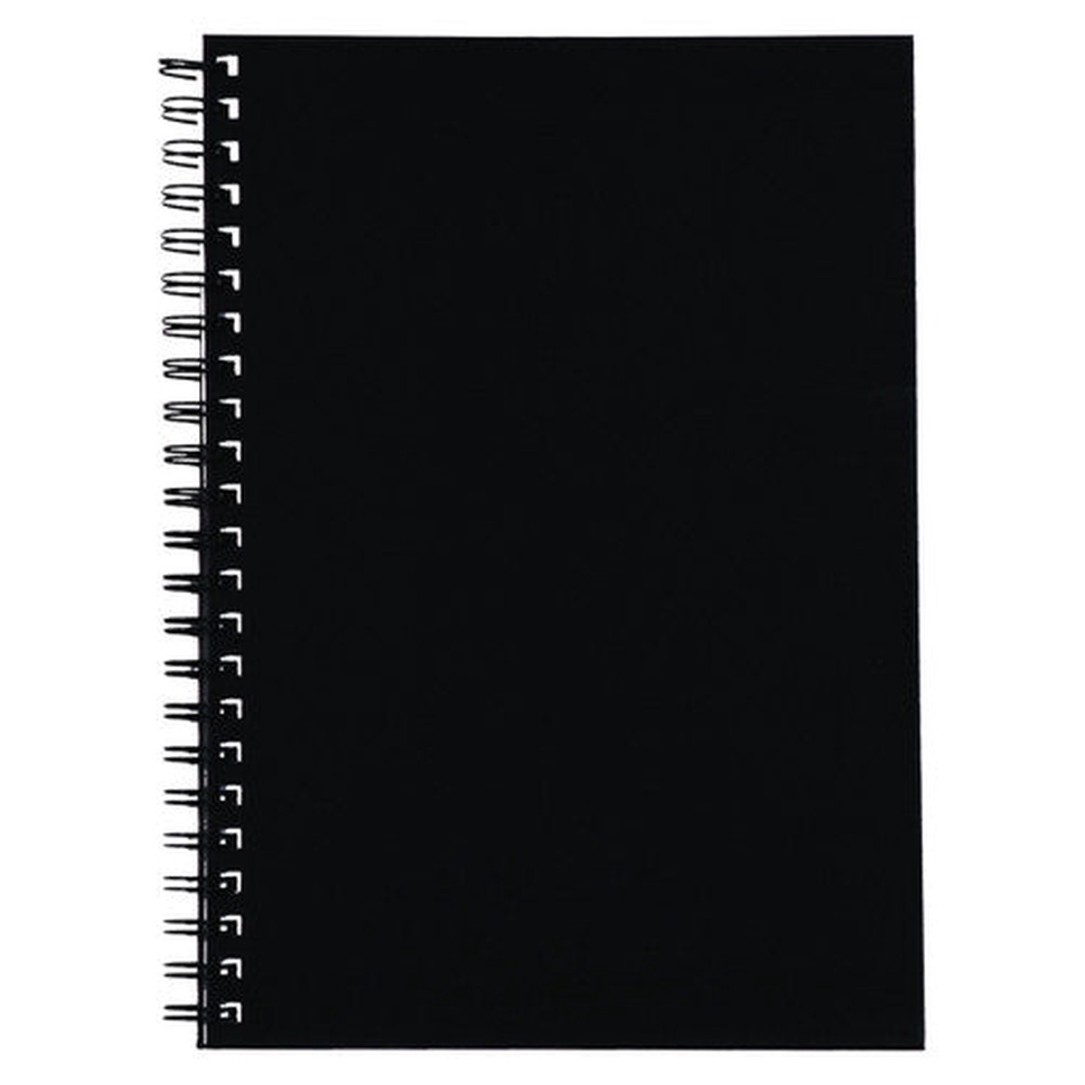 Spirax Hardcover Notebook A4 200 Pages Black