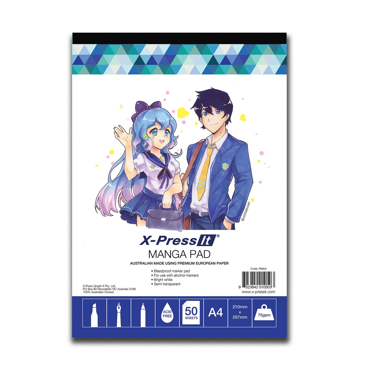 X-Press It Manga Pad A4