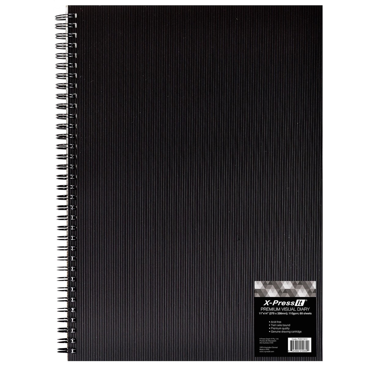X-Press It Premium Visual Diary 110gsm 11″ x 14″