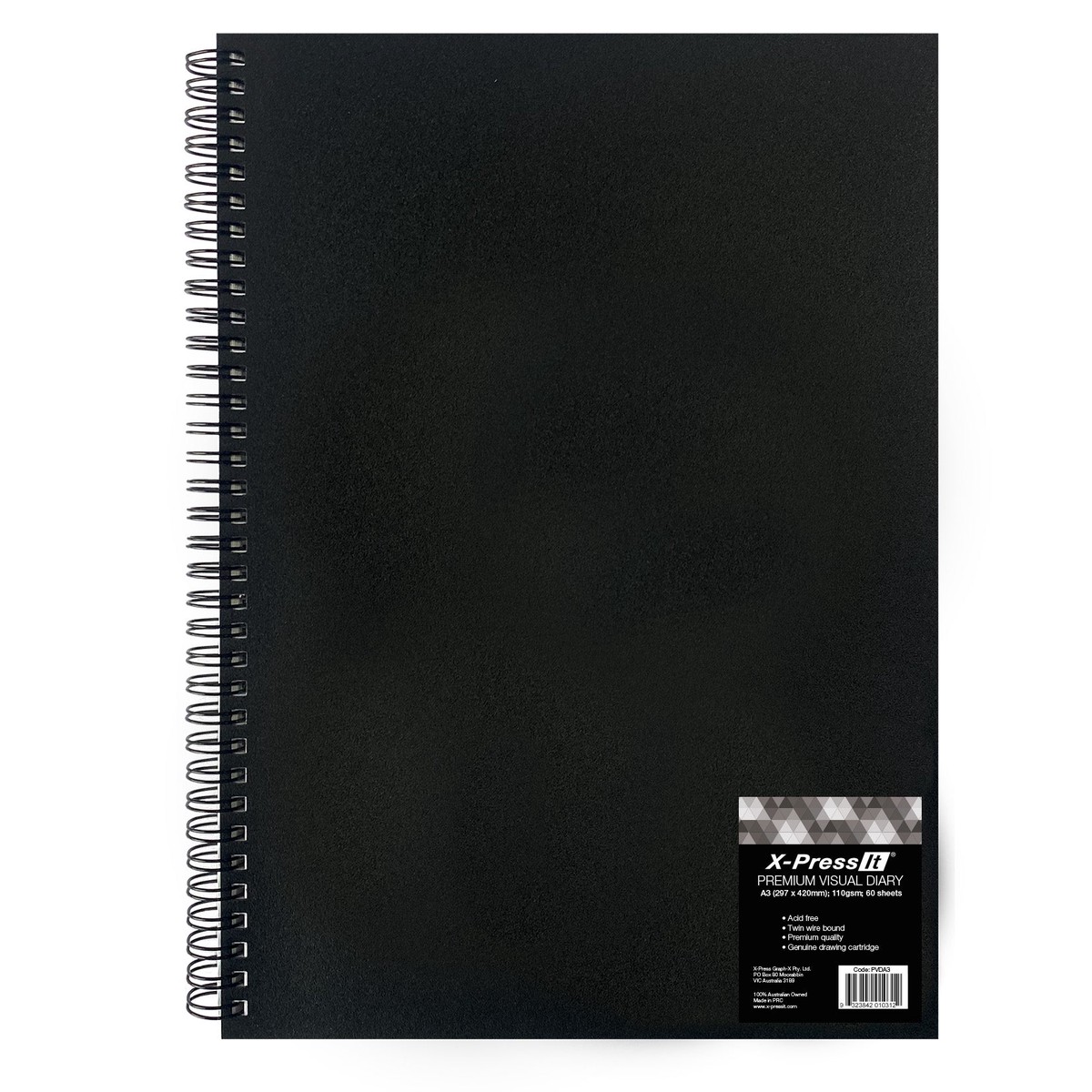 X-Press It Premium Visual Diary 110gsm A3
