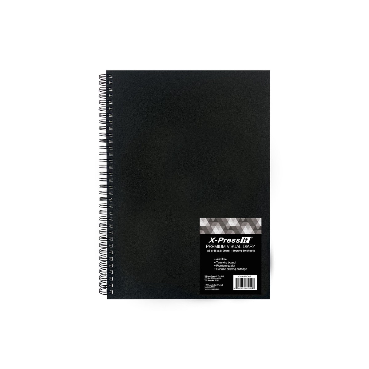 X-Press It Premium Visual Diary 110gsm A5