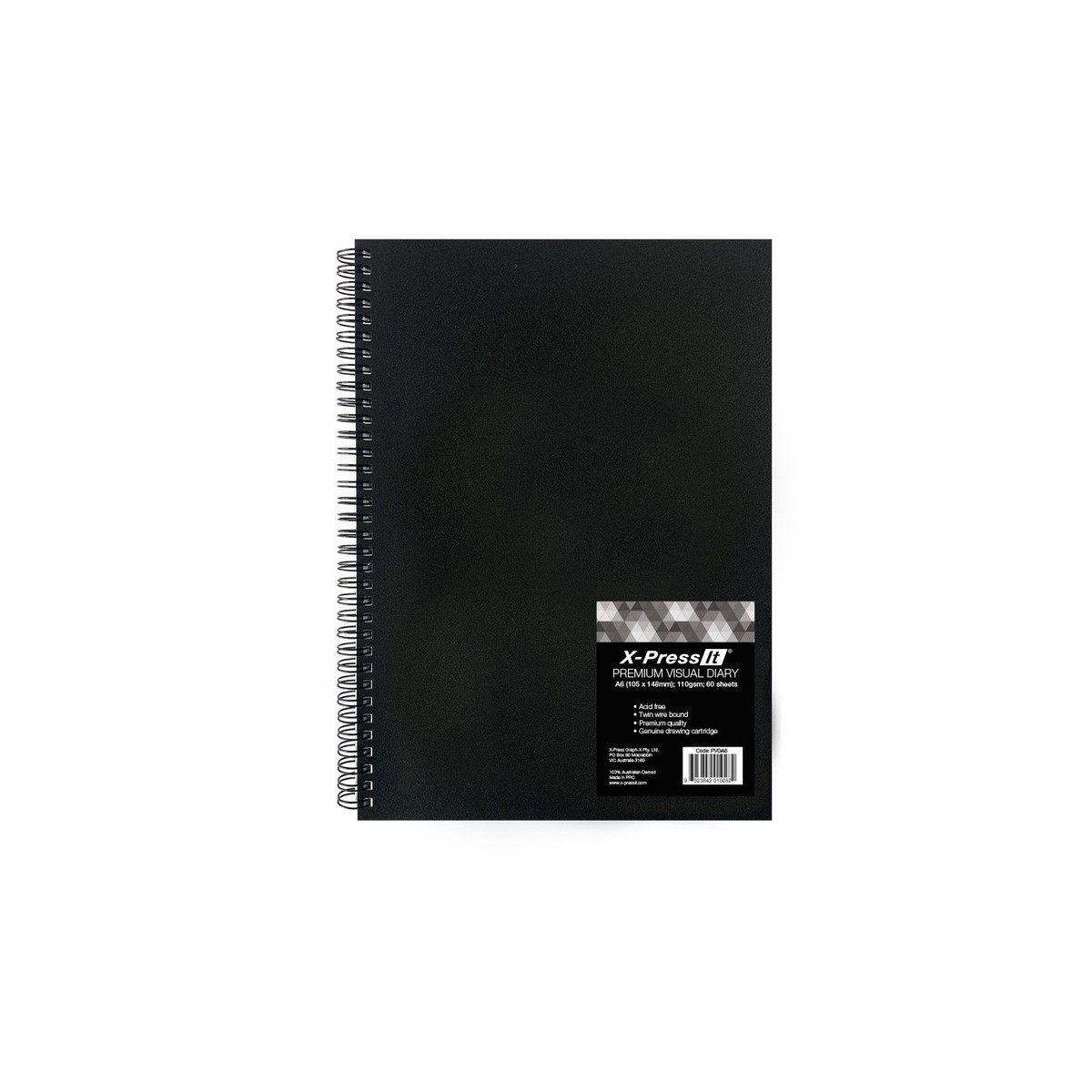 X-Press It Premium Visual Diary 110gsm A6