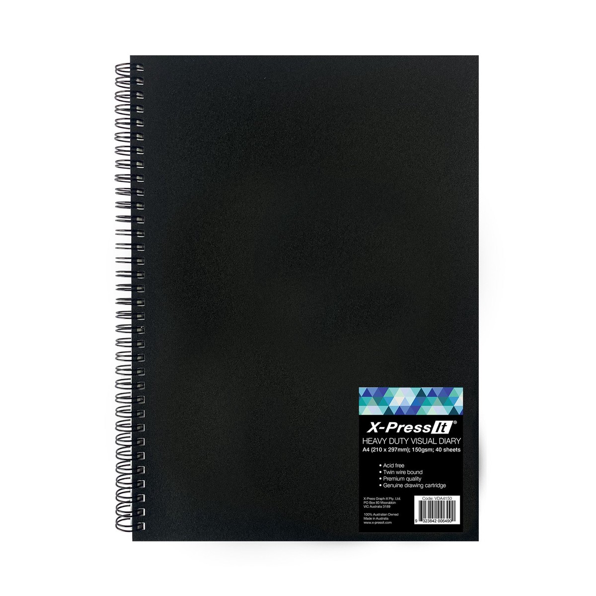X-Press It Visual Diary A4 150gsm