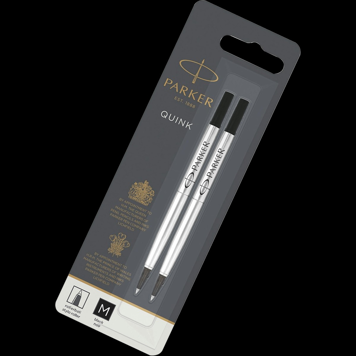 Parker Quink Rollerball Refill – Black – Medium