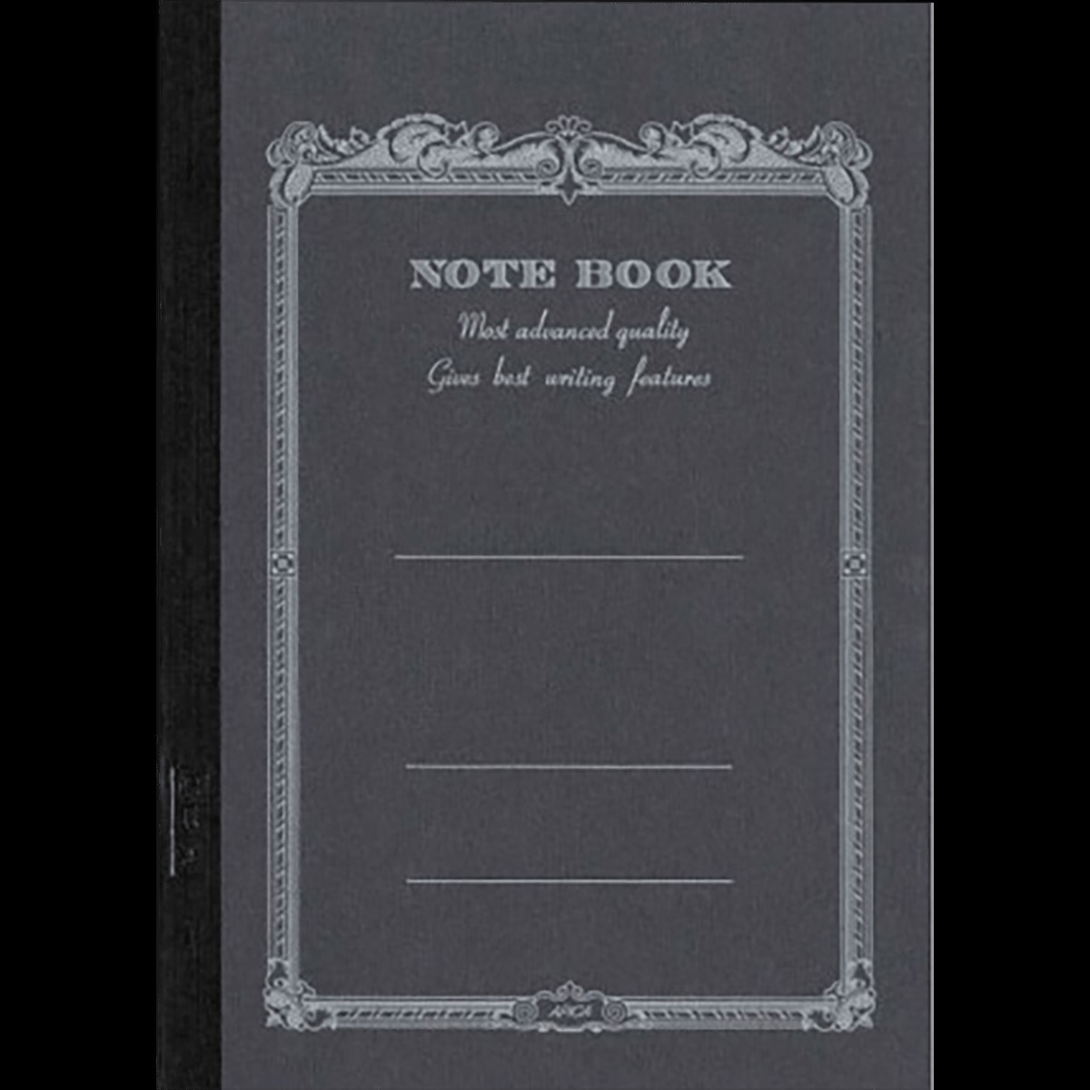 Apica Notebook – Black – White Sheets – Line – A5