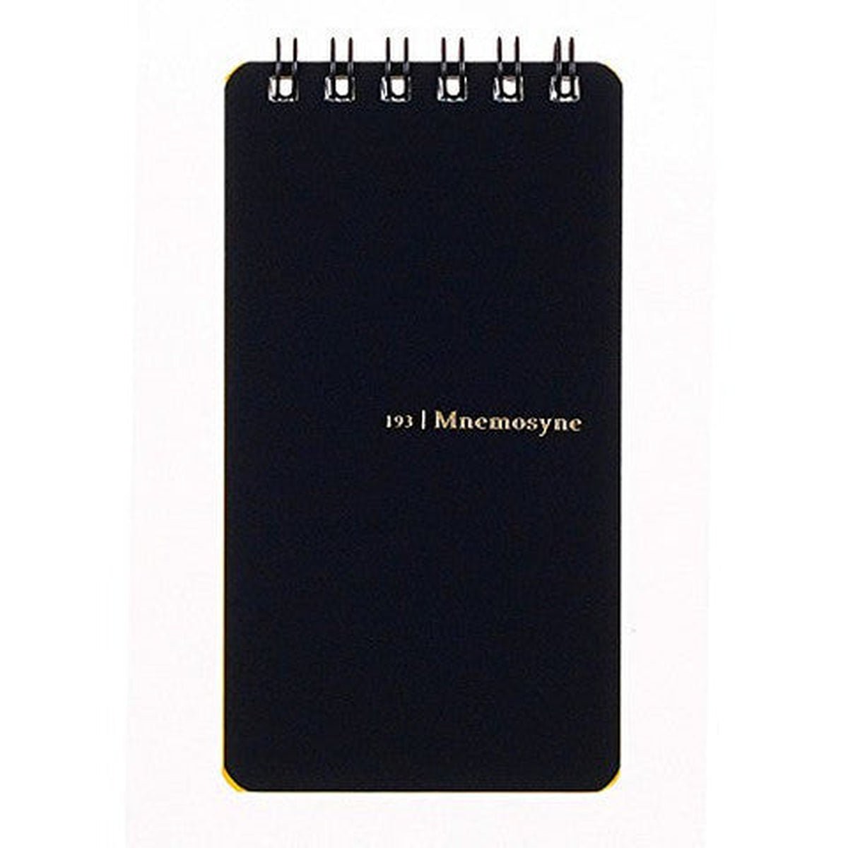 Maruman Mnemosyne Notebook – Black – Lined – A7