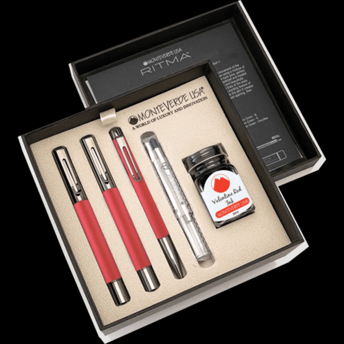 Monteverde Ritma 3+2 Pen Set – Red