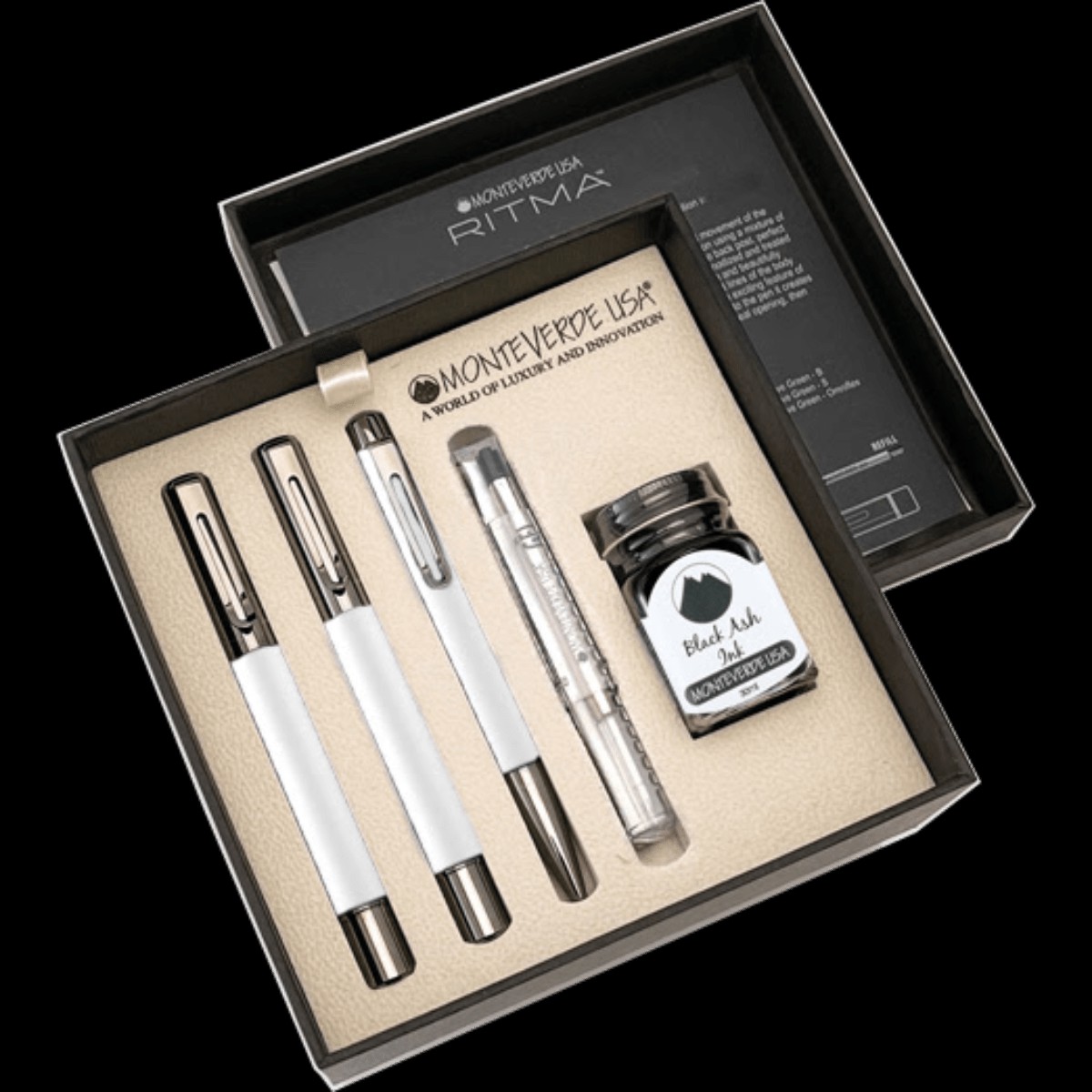 Monteverde Ritma 3+2 Pen Set – Silver