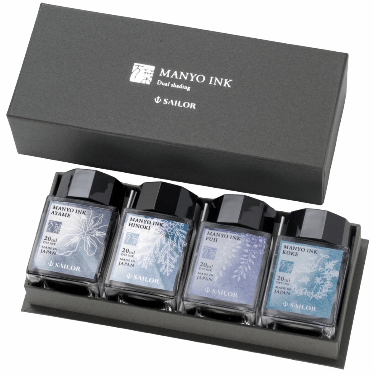 Sailor Manyo Ink Bottle – #2 Set – 20ml