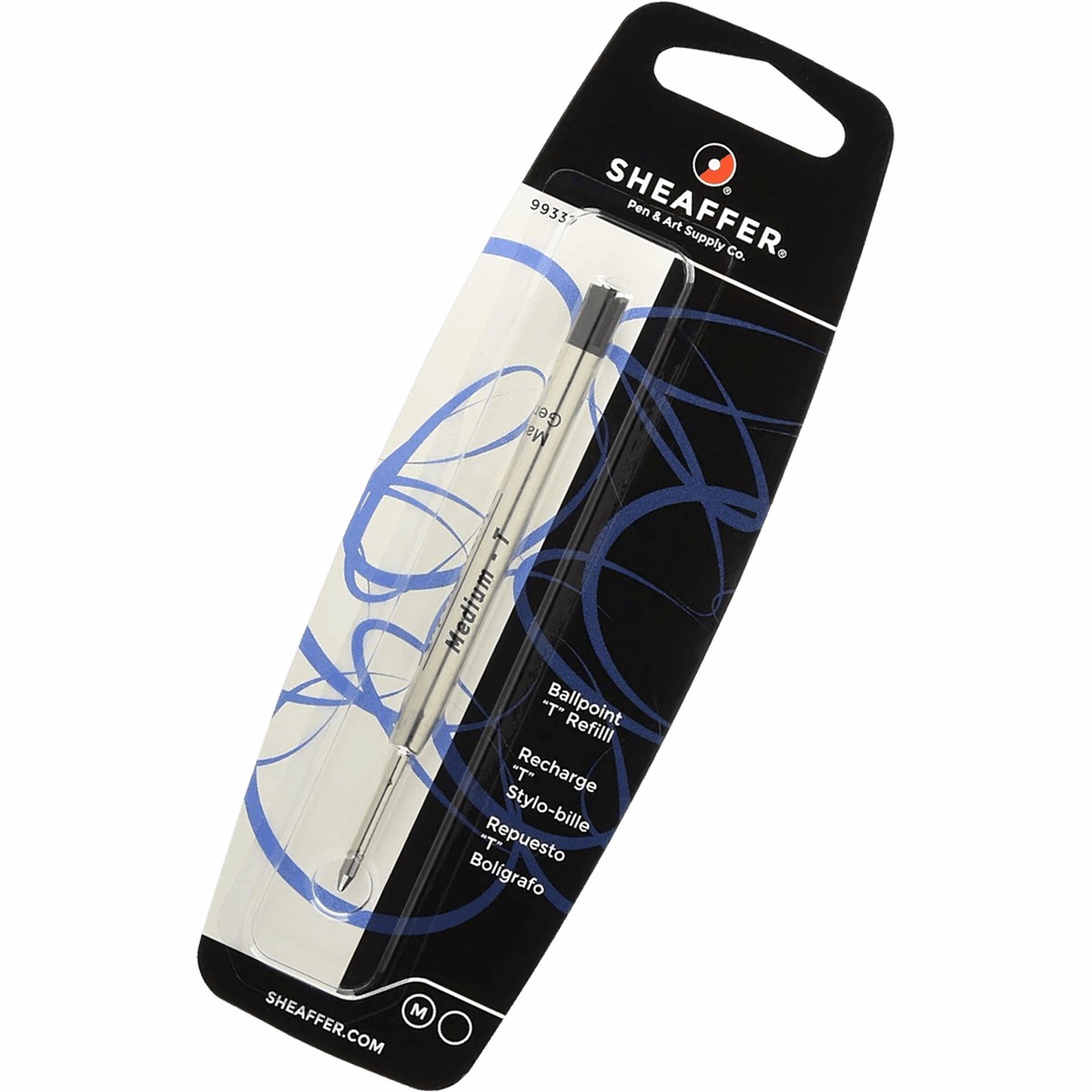Sheaffer T-Style Ballpoint Refill – Black