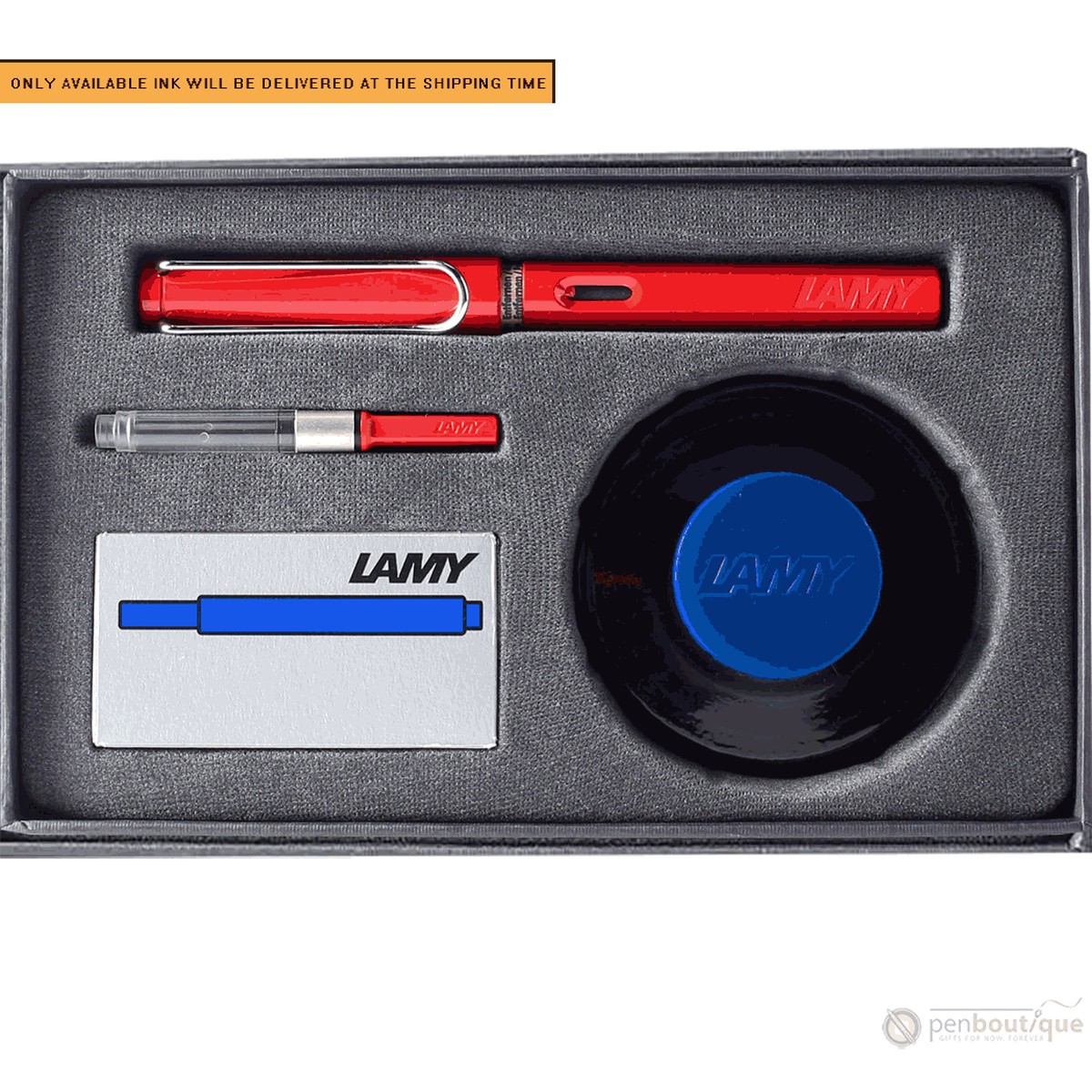Lamy Safari Gift Set – Red