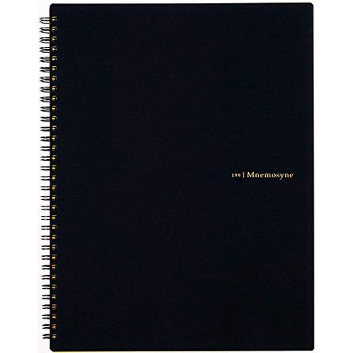 Maruman Mnemosyne Notebooks – Black – Lined – A4