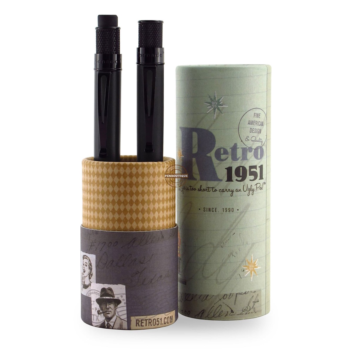 Retro 51 Tornado Stealth Pen Set