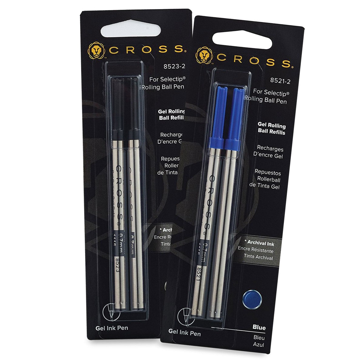 Cross Selectip Gel Rollerball Refill – Medium (Dual Pack)