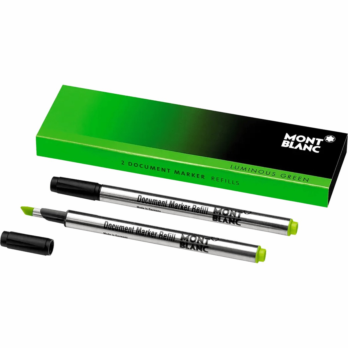 Montblanc Document Marker Refill – Green (2 Per Pack)