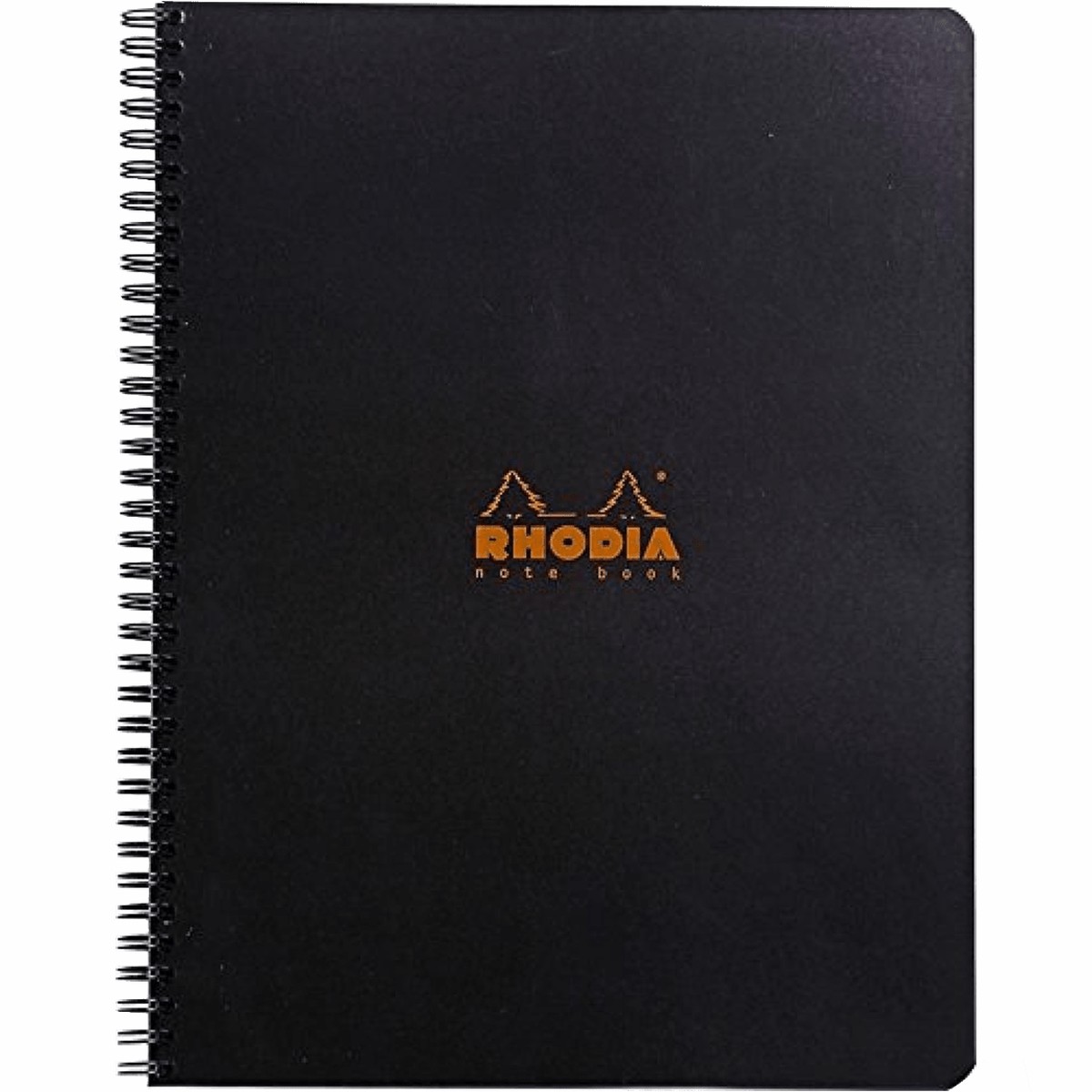 Rhodia Notebook Lined With Margin Black