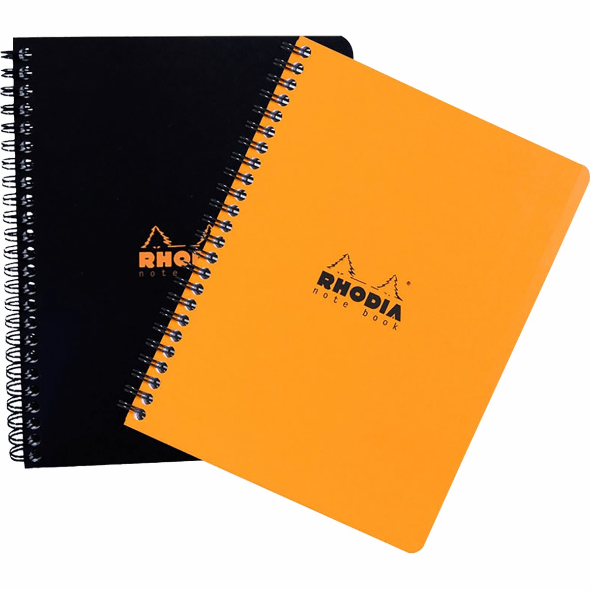 Rhodia Notebook Spiralbound Graph Orange