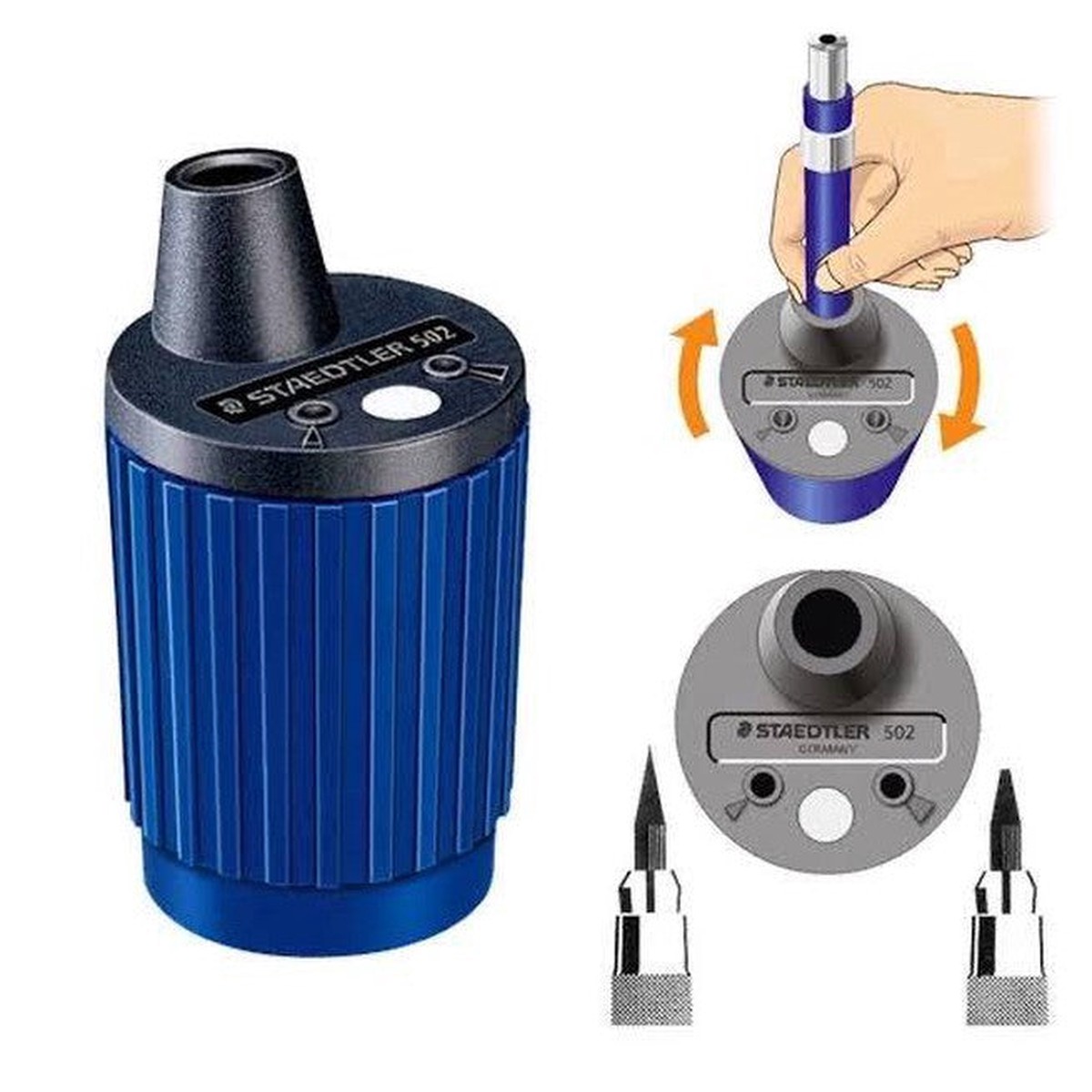 Staedtler 502 Mars Lead Pointer Sharpener For 2mm Leads