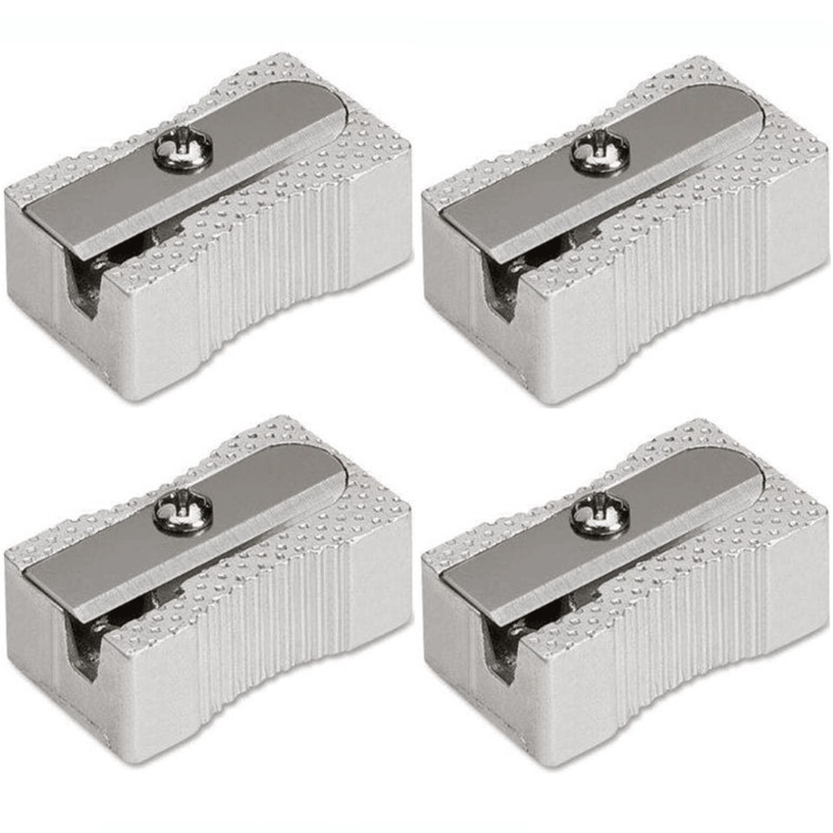4 Pack Derwent Pencil Sharpener 1 Hole