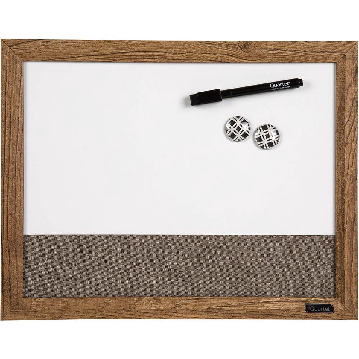 Quartet Wood Frame Combo Board Draw Write 280x356mm