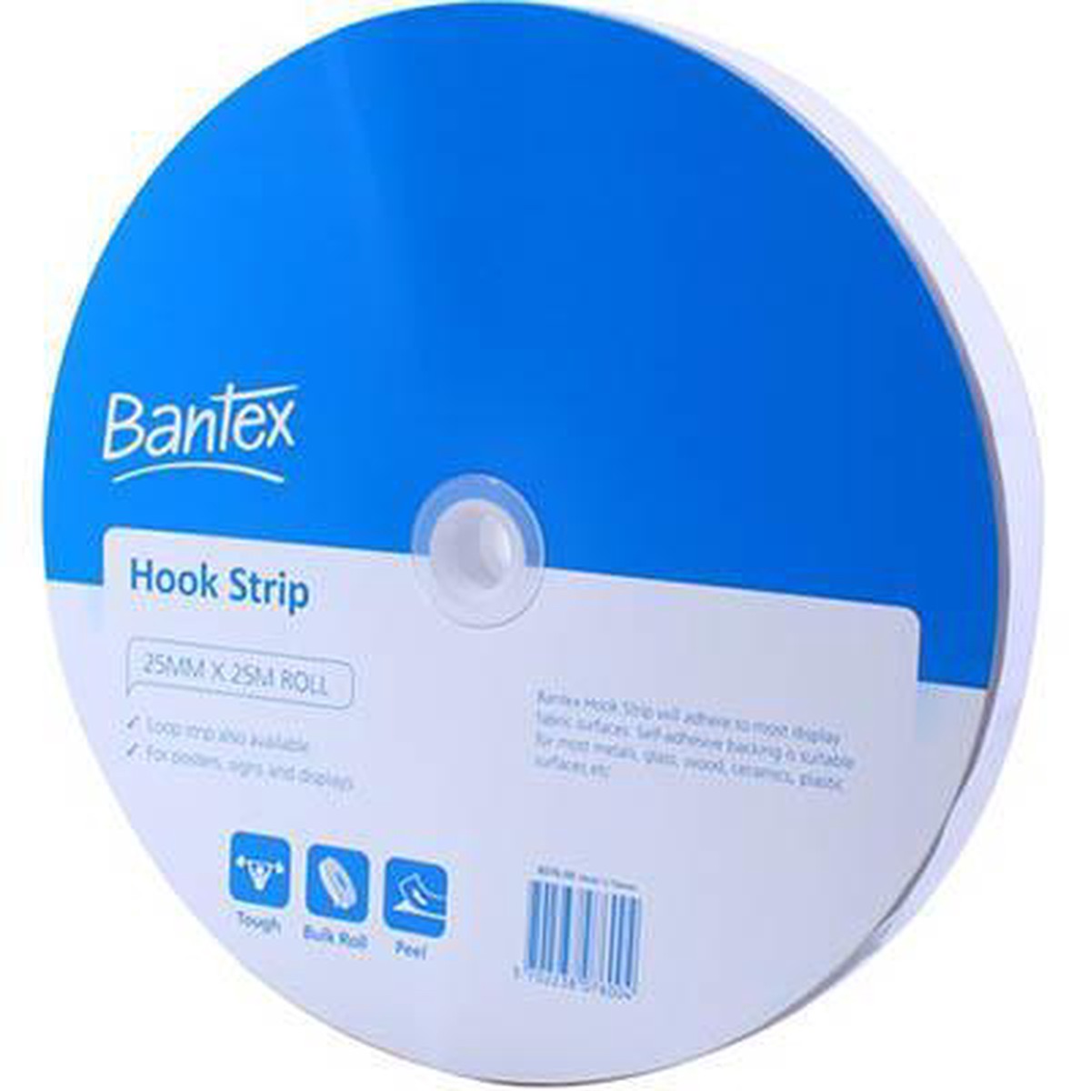Bantex Hook Strip 25mm25m
