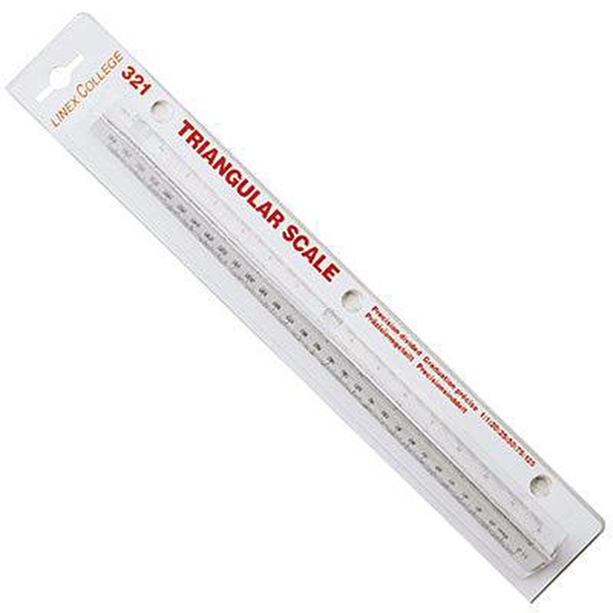 Linex 322 Triangular Scale Ruler 300Mm