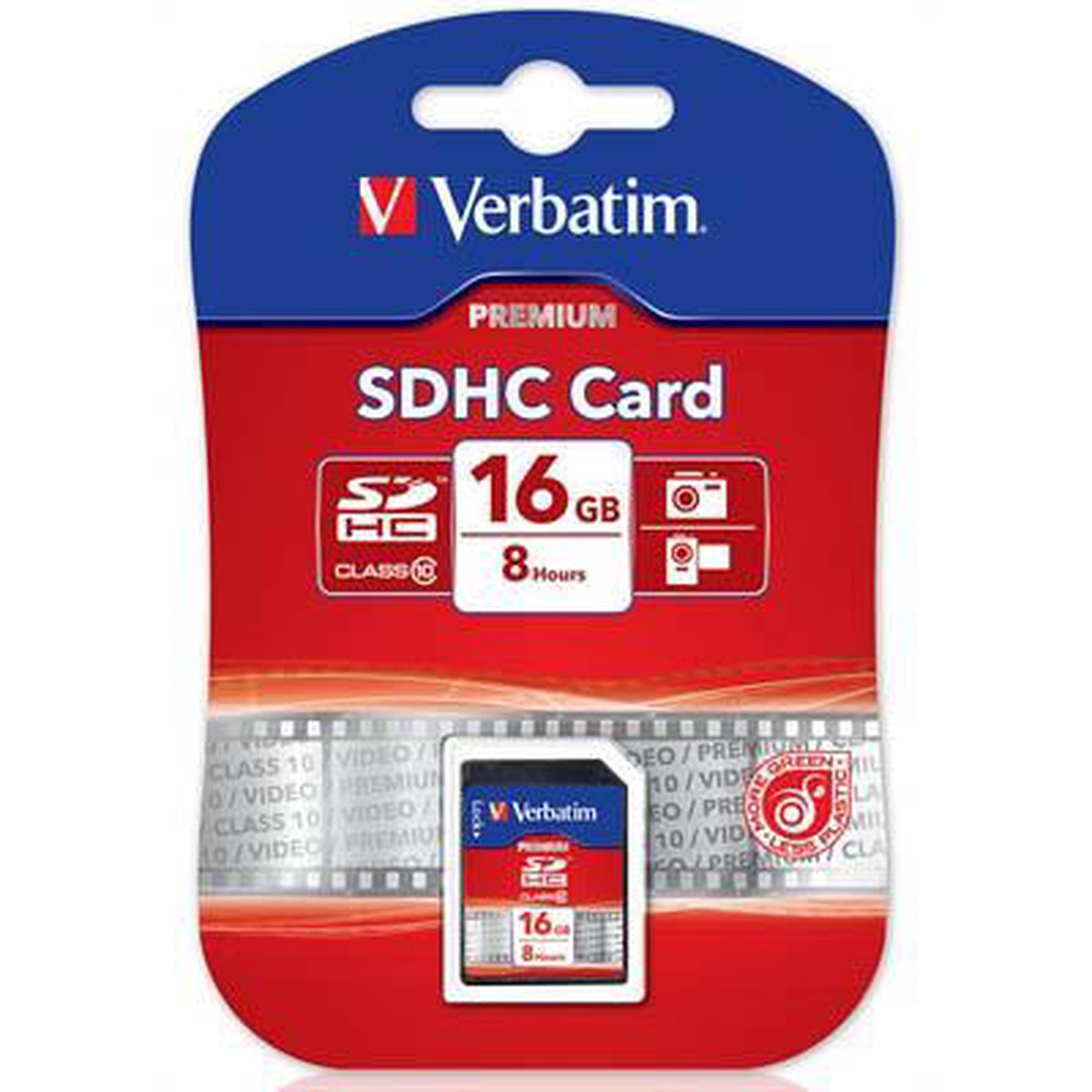 Verbatim Class 10 Sdhc Memory Card 16Gb