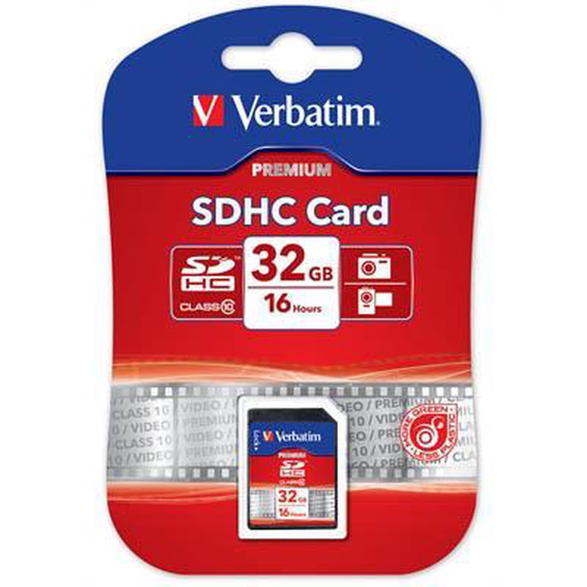Verbatim Class 10 Sdhc Memory Card 32Gb