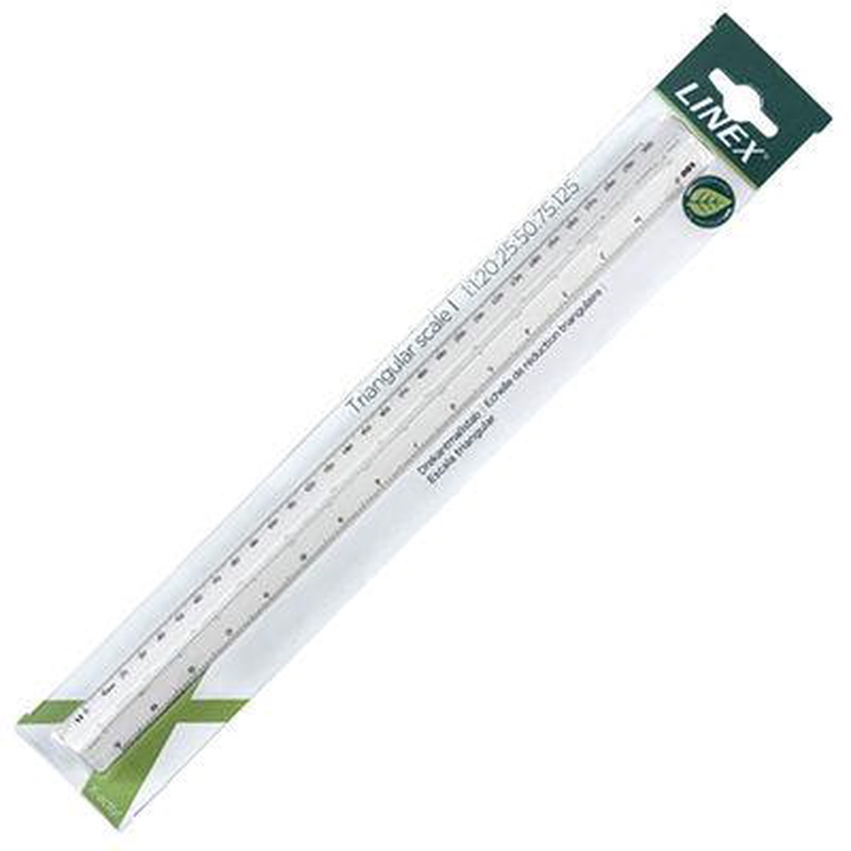 Linex 321 Triangular Scale Ruler 300Mm