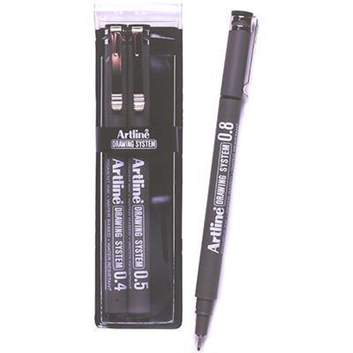 Artline Technical Drawing System Set B Black Wallet 3