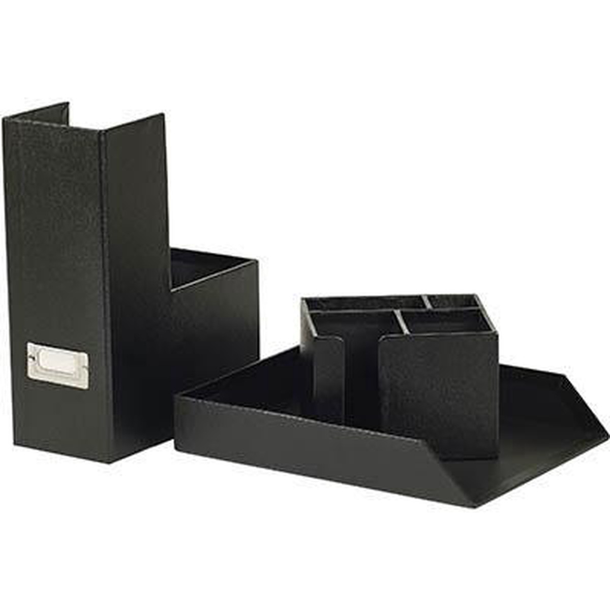 Esselte Premium Desk Accessories Pack Black