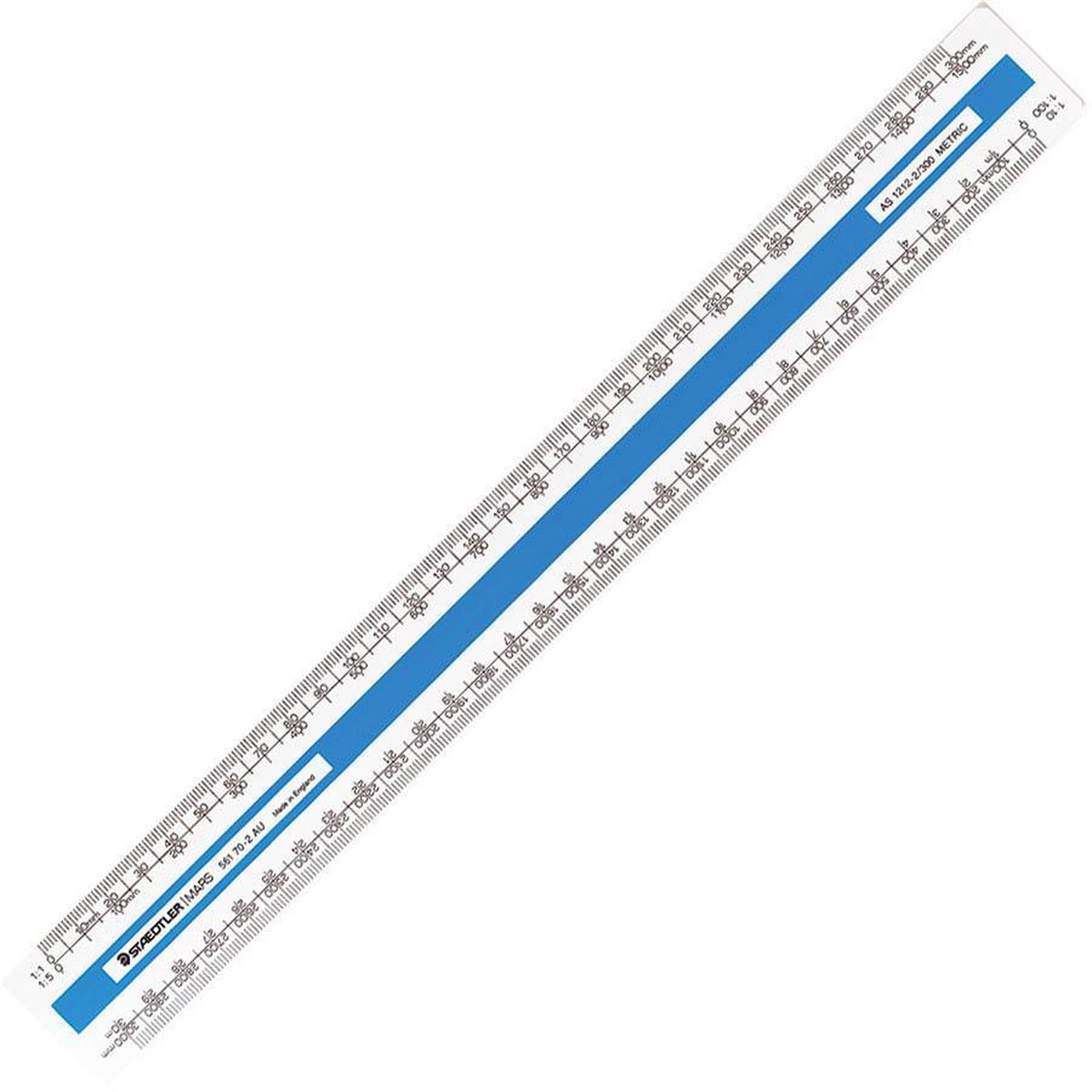 Staedtler 561 Mars Oval Scale Ruler 300Mm