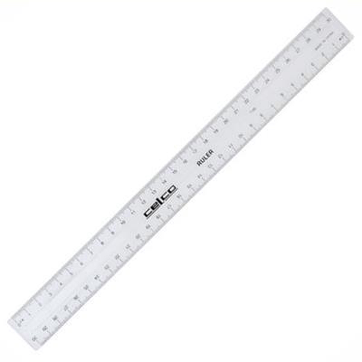 Celco Ruler School 300Mm Clear Box 25