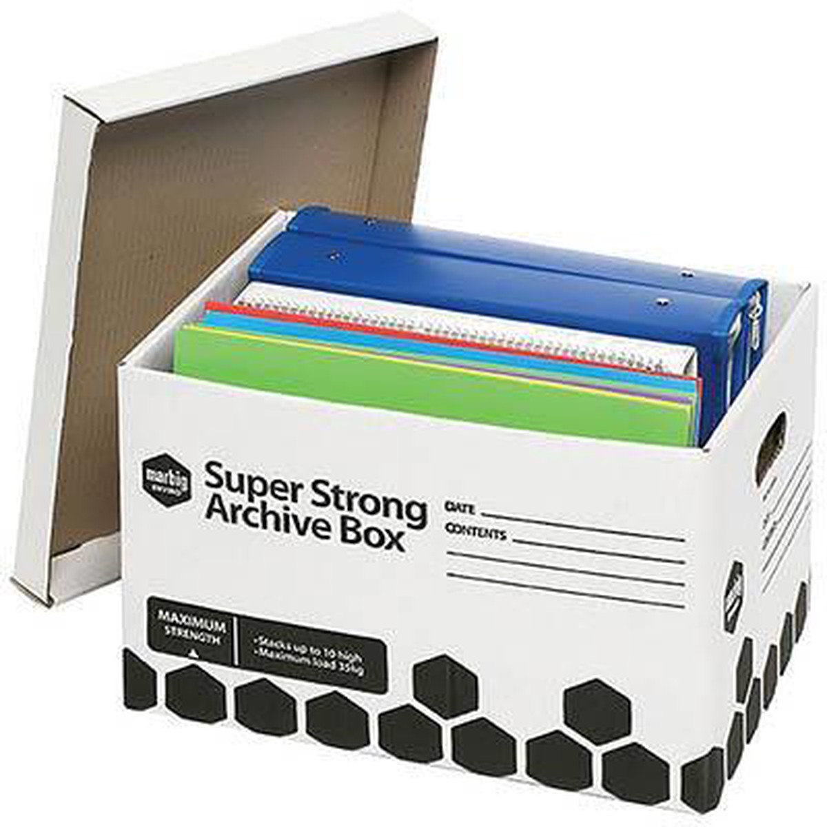 Marbig Super Strong Archive Box Pack 2