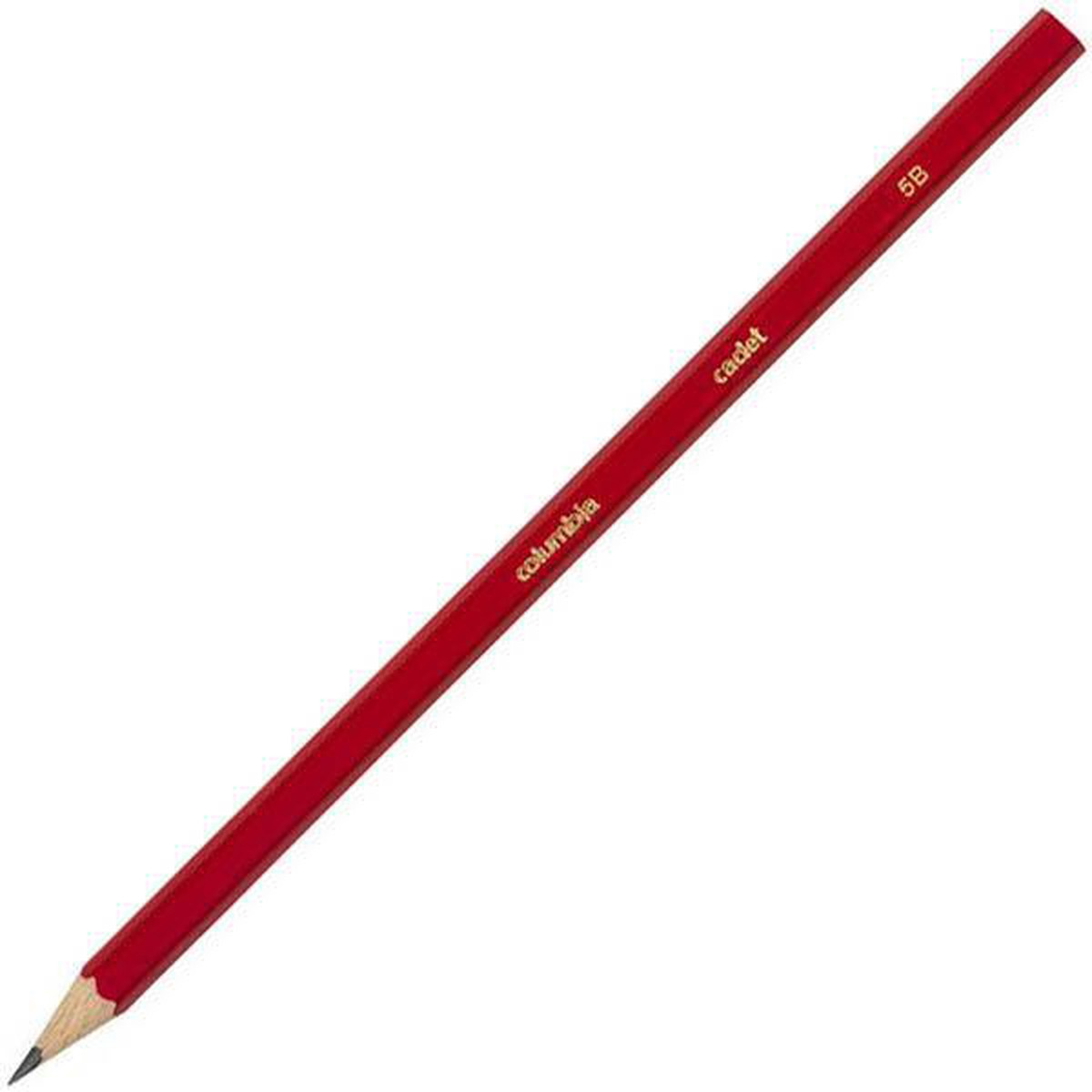 Columbia Copperplate Hexagonal Pencil 5B Box 20