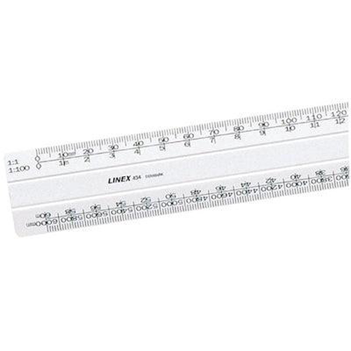 Linex 434 Flat Scale Ruler 300Mm