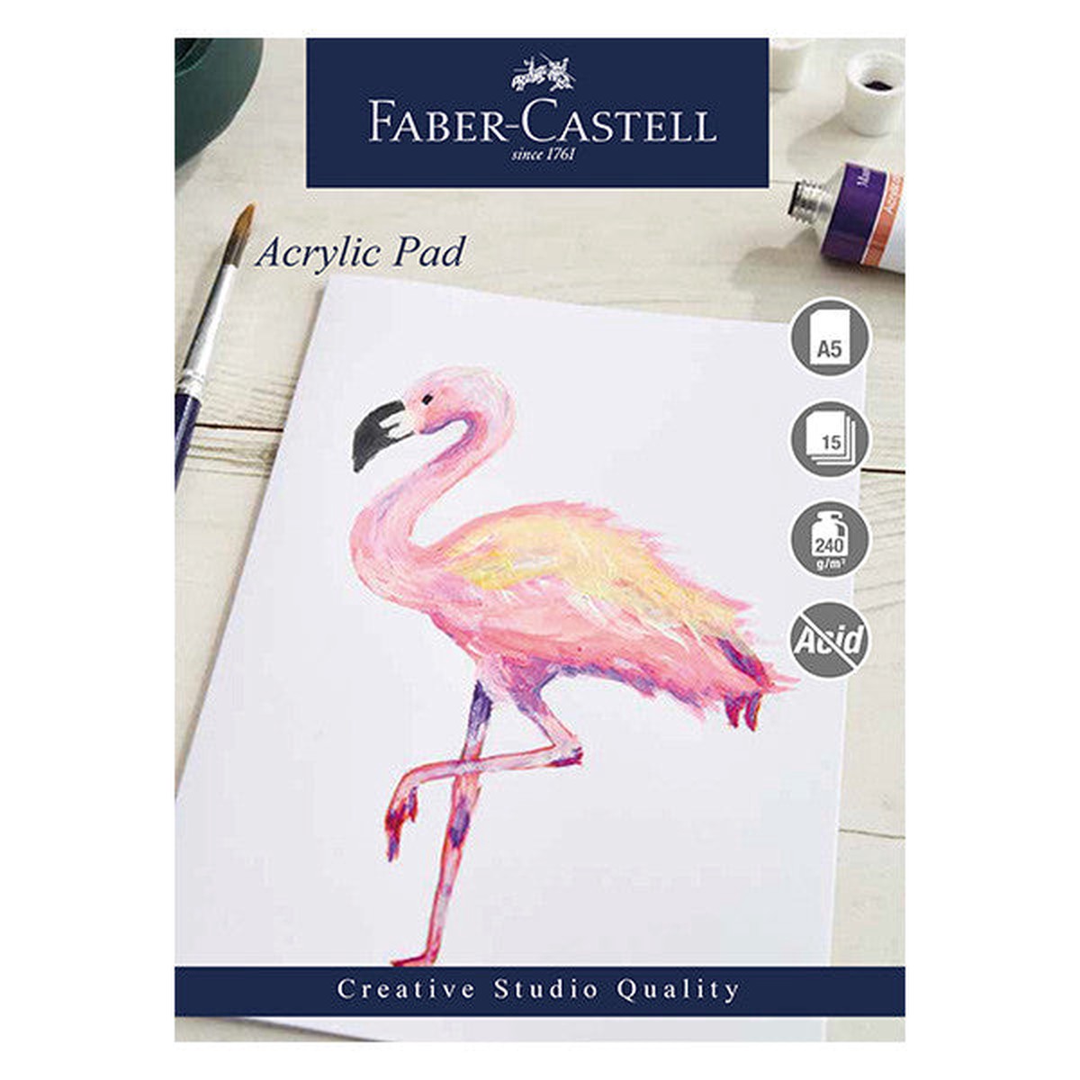 Faber-Castell Creative Studio Acrylic Pad A5