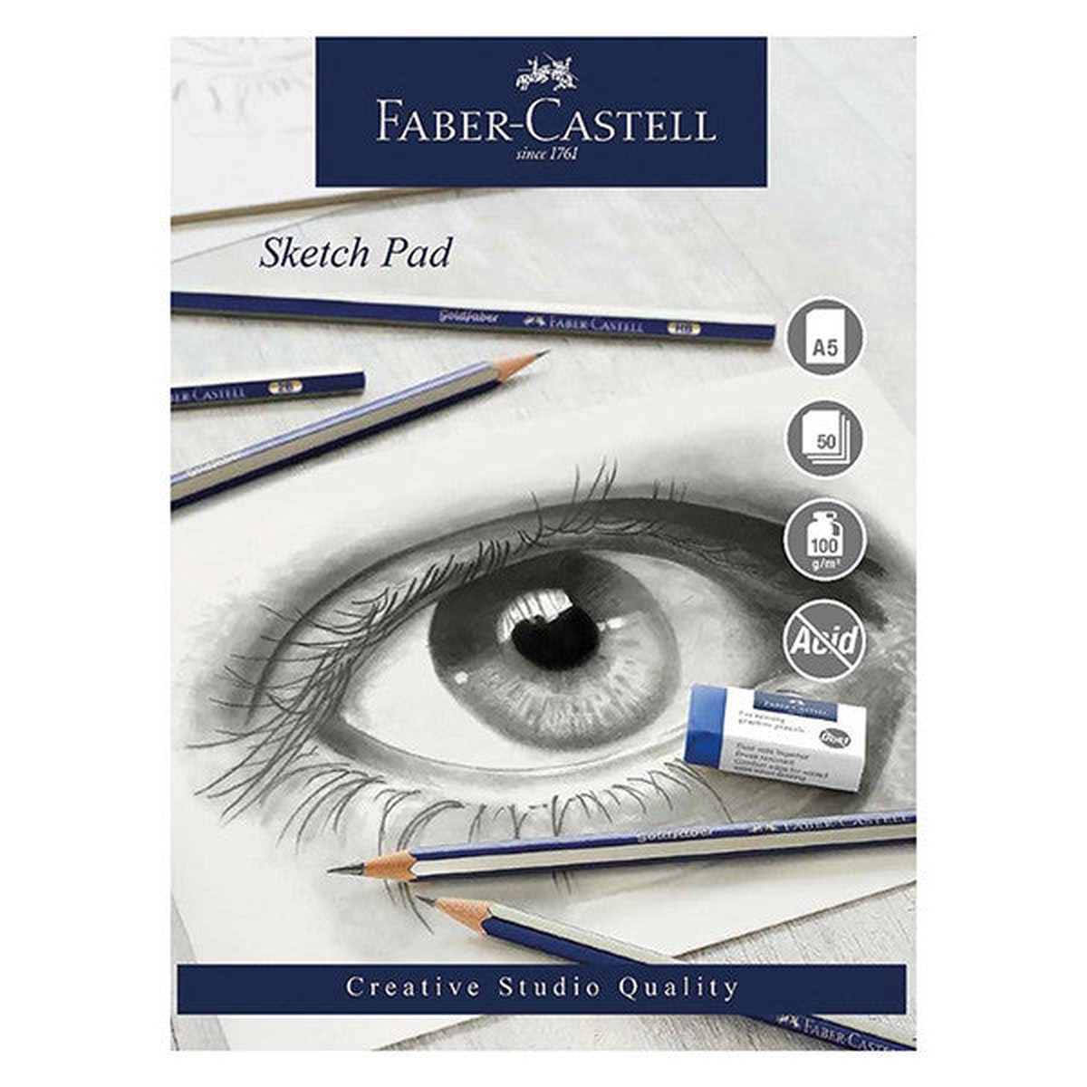 Faber-Castell Creative Studio Sketch Pad A5