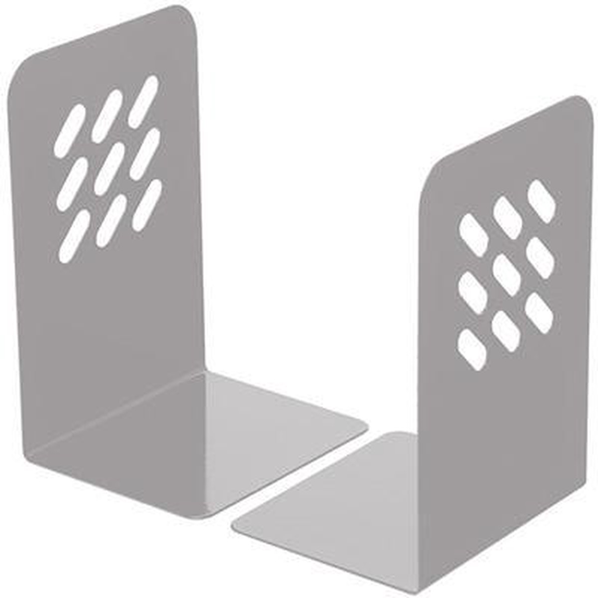 Marbig Metal Bookend Grey