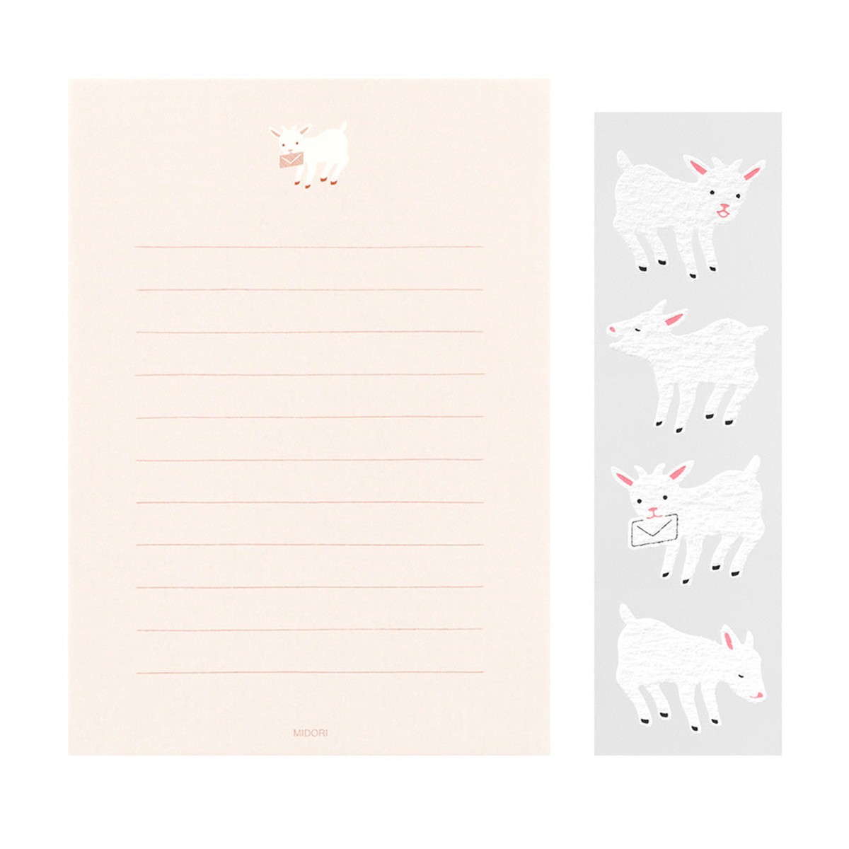 Midori Letter Set with Stickers