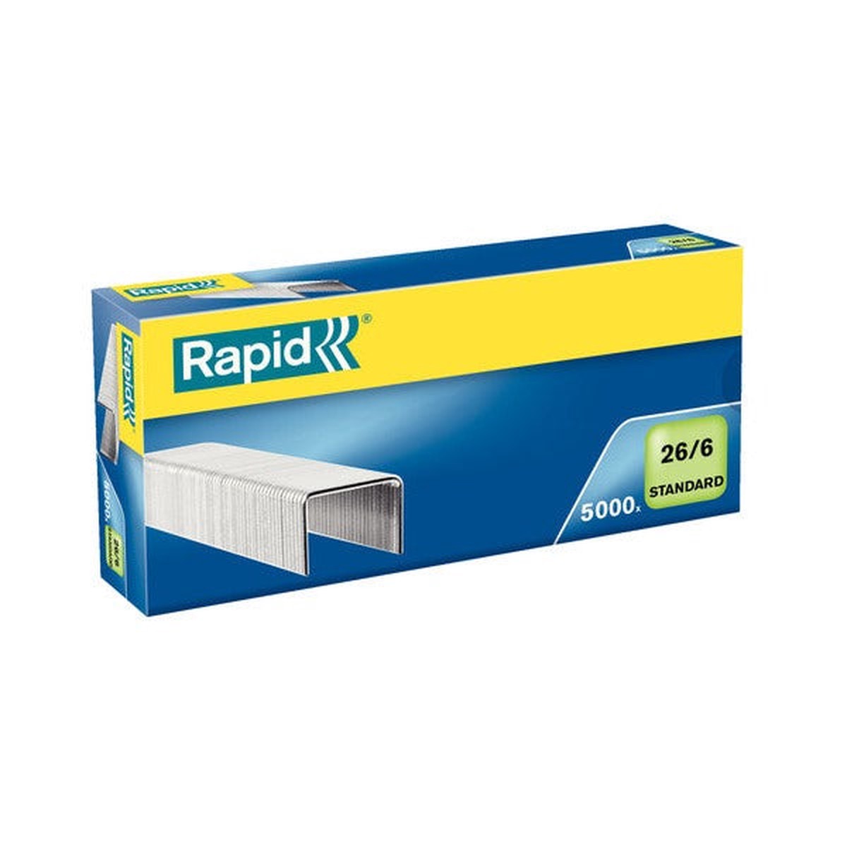 Rapid Standard 26/6mm Staples Box 5000